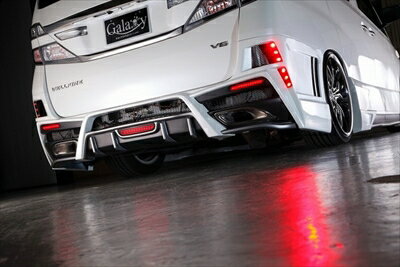 ヴェルファイア ANH/GGH/ATH2# 前期/後期共通 Galaxy 専用マフラー 片側出し サイレンサー無