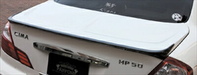 シーマ F50 後期 PHANTOM GA-MU スタイリッシュトランク用カーボントランクスポイラー 取付込