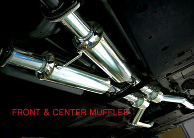 LEXUS LS600h/600hL 前期 TANABE with MODE PARFUME フロント/センターマフラー