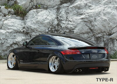 AUDI TT 8J MP PHANTOM GA-MU TYPE-R SIDE SKIRT (FRP＋REAL CARBON TYPE-R MODEL)