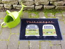 T2 BUS ドアマット フロント&バック グリーン