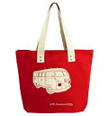 T1 BUS キャンバス トートバッグ レッド