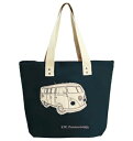 T1 BUS キャンバス トートバッグ ブラック