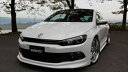 VW Scirocco フロントスポイラー カーボンプロテクターなし 塗装済み