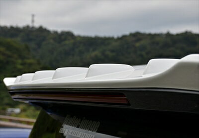 ヴェルファイア 30系 LEDハイマウントスポイラー 塗装済 レンズホワイト/塗装色：シルバーメタリック (1F7)