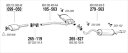 AUDI A4 8D 1.8 NA 純正タイプ補修用マフラー リアマフラー