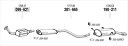 PEUGEOT 306 2.0 8V Cabriolet 純正タイプ補修用マフラー 吊りゴム