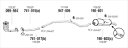 PEUGEOT 206 1.4 Hatchback 01-03/11 純正タイプ補修用マフラー ガスケット