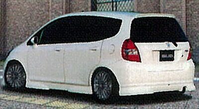 フィット GD リアルーフスポイラー 塗装取付込