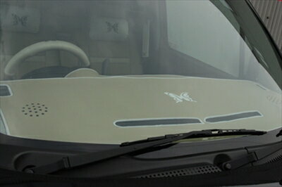 MRワゴン MF33S (H23.1-) ラグジュアリー ダッシュマット 2スピーカー（ツイーター：無）用 カラー：ピンク （オーバーロック：黒 刺繍：黒）