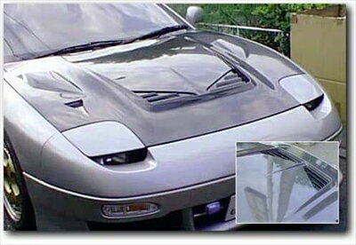 GTO 前期 カーボン.ボンネット クリア塗装済み