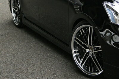 プリウスアルファ ZVW40/41 Hybrid Line サイドステップ ブラック(202)塗装済