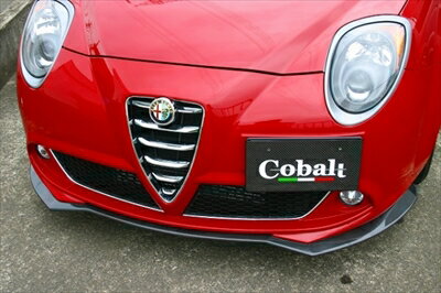 アルファロメオ ミト 前期 カーボン製 フロントリップスポイラー タイプ2 クリア塗装済み