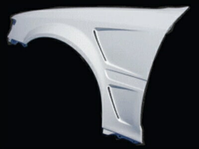 CAR工房　100クレスタ　FRPワイドフェンダー（片側25mm） 塗装取付込