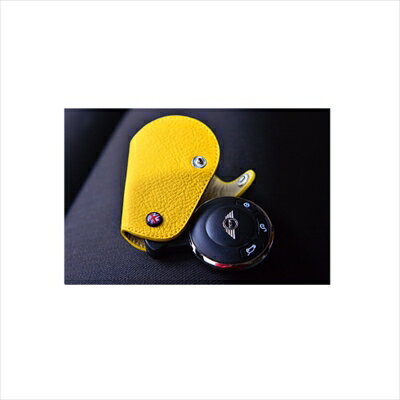 BMW MINI R58/R59 CLOS レザーキーケース TYPE2 イエロー