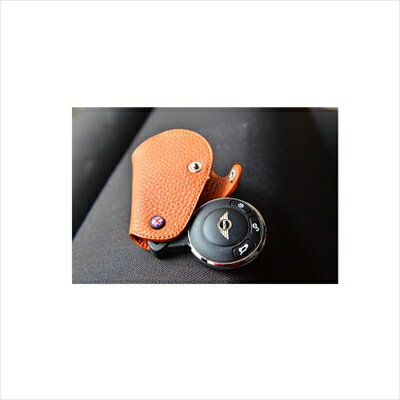 BMW MINI R58/R59 CLOS レザーキーケース TYPE2 オレンジ