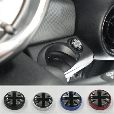 BMW MINI R55/R56/R57 CLOS エンジンスタートエンブレム ブラックジャック/レッドベース