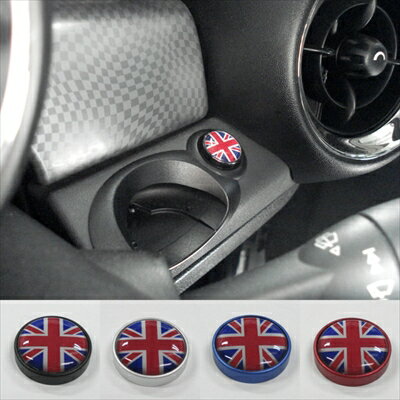 BMW MINI R58/R59 CLOS エンジンスタートエンブレム ユニオンジャック/シルバーベース