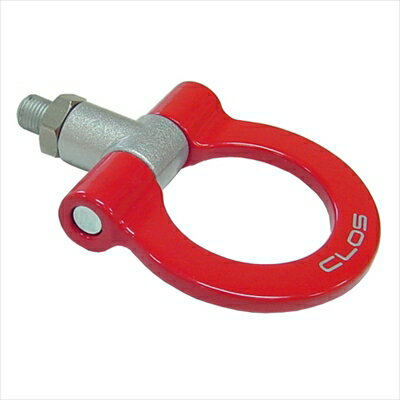 BMW MINI R60/61 CLOS 牽引フック TYPE-A フロント用 カラー：レッド