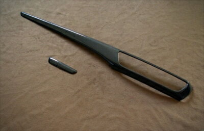 アテンザ セダン GJ 前期 フロントパネル (インテリアパネル) 高品質ウレタンクリア塗装仕上げ 2点セット カーボン