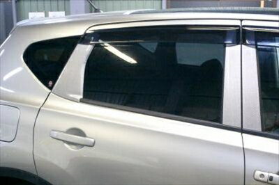 デュアリス J10 ピラーカバー（バイザー対応） ブラックカーボン 塗装済み