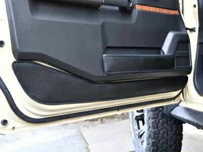 ジムニー JB64 core OBJ ドアキックガード カーボン調