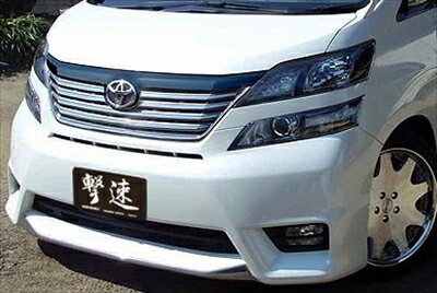 ヴェルファイア GGH20/25W ANH20/25W GRILL FINISHER/カーボン 取付込