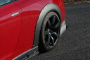 GT-R R35 BottomLine リアオーバーフェンダー ALL FRP製 黒ゲルコート仕上げ 塗装済み