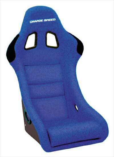 フルバケットシート シャーク シリーズ BLUE シートバック カーボン