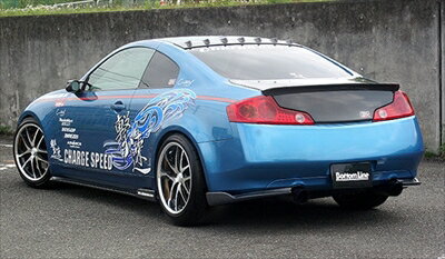 CPV35 スカイライン Bottom Line ルーフフィン カーボン 取付込