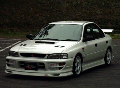 インプレッサ GC8 (98/09〜) ハーフエアロ3点セット Ver5.6 TYPE-1