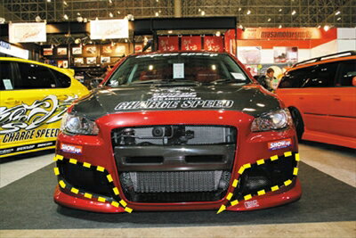 ランサーエボリューション 10 CZ4A CSフロントサイドダクトカウル（カーボン製） 取付込