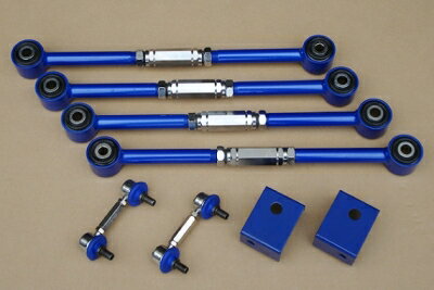 インプレッサ GC 調整式ラテラルリンクセット専用スタビリンク付（フルピロボール仕様）