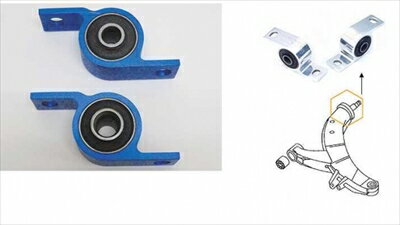 インプレッサ GD フロントロアアーム強化ブッシュセット （リア側）