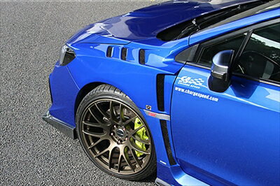VA WRX STI/S4 フロントフェンダー ダクト付 ノーマルサイズ + フェンダーロアガーニッシュ ダクト付 ..