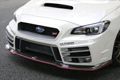スバル WRX tsフロントバンパー ホワイト スバル STIコンプリートカー「WRX STI tS TYPE RA」[300台限定