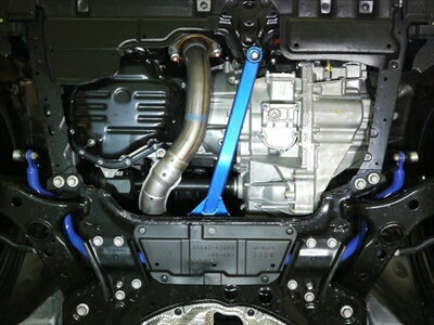 ヴェルファイアハイブリッド ATH20W パワーブレース フロントサイド