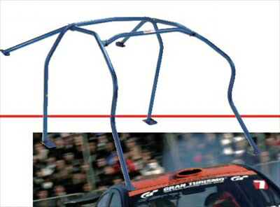 スカイラインクーペ R34 D1ロールバー クロモリ鋼管 リア 4点式