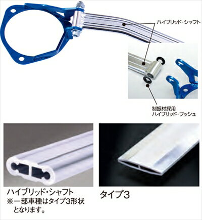 オデッセイ RB1/2 ハイブリッド ストラットバー Type-HB フロント