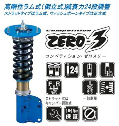 シビック TypeR FD2 サスペンションキット コンペティション ZERO-3