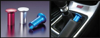 インプレッサハッチバック GH8 WRX STI スピンターンノブ シルバー