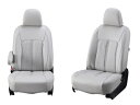 MXWH61 プリウス PHEV シートカバー クラッツィオ センターレザー ライトグレー