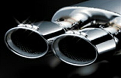 アルファード 20系 DAD LUG POWER MUFFLER LUG-3 タイプ デュアル (φ120×80) ANH20/GGH20W グレードS.Z テールエンドスライド調整式 ハーフステンレス 片側出し 取付込