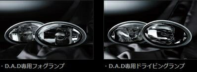 カローラフィールダー 120前期 series DAD LX DAD EXCLUSIVE LAMP 取付込