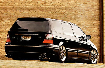 オデッセイ RA6.7 DAD LX DAD REAR GATE WING 塗装取付込