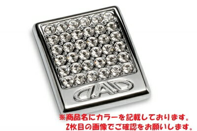 90 ヴォクシー D.A.D クリスタルハザードボタンエンブレム T-E サファイア