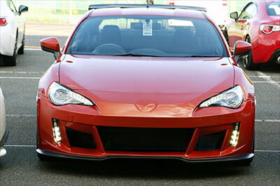 86 ZN6 REAR BUMPER LED BACK LAMP KIT付 左右2本出し（純正マフラー対応）MODEL LED取付部 露出タイプ 塗装取付込