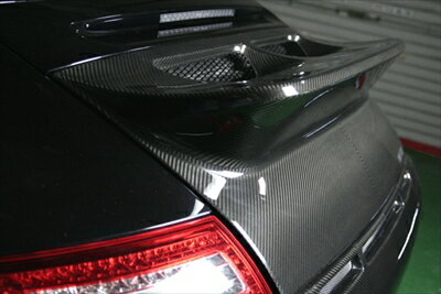 PORSCHE 997 ダックテイル ウイング ドライカーボン セミグロス(艶なし)
