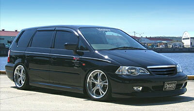 オデッセイ [RA6〜9] identity FRONT BAMPER SPOILER 塗装済み