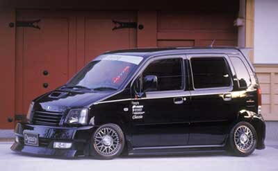 WAGON R (MC) ESPERANSA SIDE STEP 塗装取付込